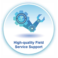 High-quality Field Service Support Icon